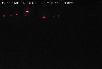 US 287 MP 54.30 NB, 0.5 miles N of CR H (South) live camera view