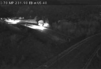 I-70 MP 231.90 EB at US 40 live camera view