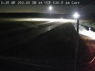 I-25 MP 292.60 SB at WCR 126.5 in Carr live camera view