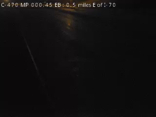 C-470 MP 0.45 EB, 0.5 miles E of I-70 live camera view