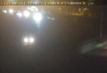 I-225 MP 2.30 SB, 1.2 miles N of S Yosemite St live camera view