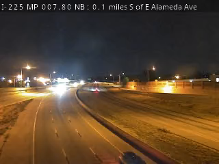 I-225 MP 7.80 NB, 0.1 miles S of E Alameda Ave live camera view