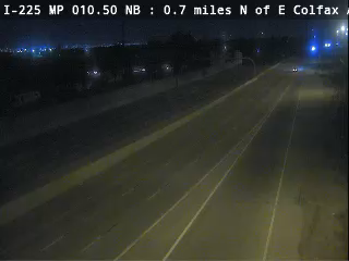 I-225 MP 10.50 NB, 0.7 miles N of E Colfax Ave live camera view