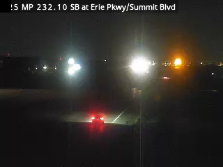 I-25 MP 232.10 SB at Erie Pkwy/Summit Blvd live camera view