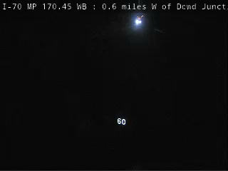 I-70 MP 170.45 WB, 0.8 miles W of Dowd Junction live camera view