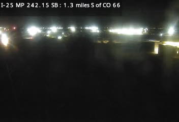 I-25 MP 242.15 SB, 1.3 miles S of CO 66 live camera view