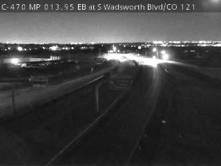 C-470 MP 13.95 EB at S Wadsworth Blvd/CO 121 live camera view