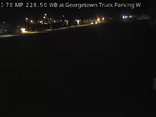 I-70 MP 228.50 WB at Georgetown Truck Parking W live camera view