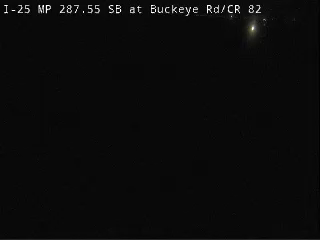 I-25 MP 287.55 SB at Buckeye Rd/CR 82 live camera view