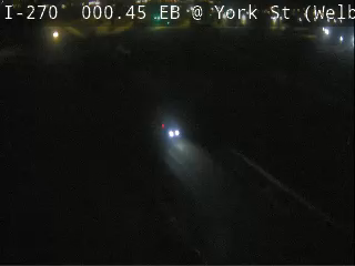 I-270 MP 0.50 EB at York St live camera view
