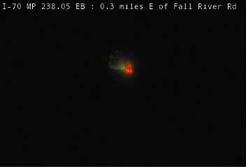 I-70 MP 238.05 EB, 0.3 miles E of Fall River Rd live camera view