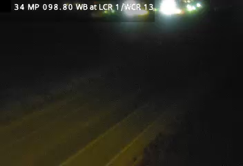 US 34 MP 98.80 WB at LCR 1/WCR 13 live camera view