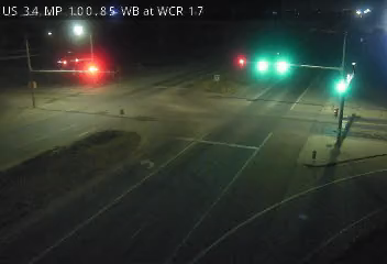 US 34 MP 100.85 WB at WCR 17 live camera view