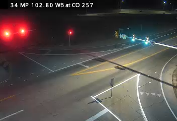 US 34 MP 102.80 WB at CO 257 live camera view