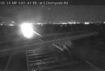 US 36 MP 40.45 EB at S Cherryvale Rd live camera view