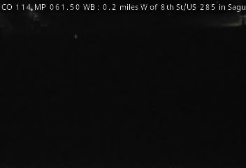 CO 114 MP 61.50 WB, 0.2 mi W of 8th St/US 285 Saguache live camera view