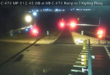 C-470 MP 12.45 WB at WB C-470 Ramp to S Kipling Pkwy live camera view