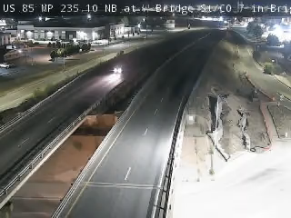 US 85 MP 235.10 NB at W Bridge St/CO 7 in Brighton live camera view