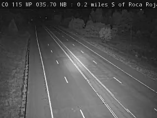 CO 115 MP 35.70 NB, 0.2 miles S of Roca Roja Cir live camera view