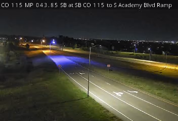 CO 115 MP 43.85 SB at S Academy Blvd in Fort Carson live camera view