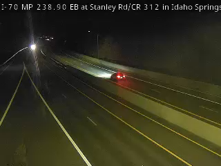 I-70 MP 238.90 EB at Stanley Rd/CR 312 in Idaho Springs live camera view