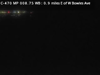 C-470 MP 8.75 WB, 0.9 miles E of W Bowles Ave live camera view