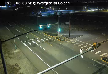 CO 93 MP 8.80 SB at Westgate Rd in Golden live camera view