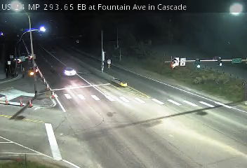 US 24 MP 293.65 EB at Fountain Ave in Cascade live camera view