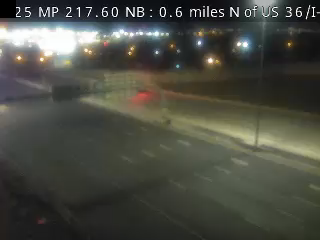I-25 MP 217.60 NB, 0.6 miles N of US 36/I-270 live camera view