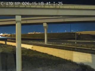 C-470 MP 26.15 WB at I-25 live camera view