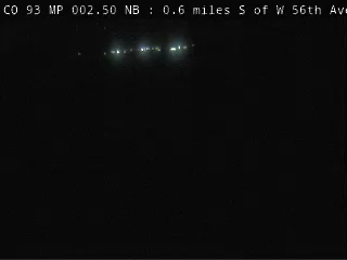 CO 93 MP 2.50 NB, 0.6 miles S of W 56th Ave in Golden live camera view