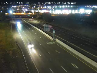 I-25 MP 218.30 SB, 0.2 miles S of 84th Ave live camera view