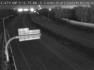 C-470 MP 16.75 EB, 0.3 miles W of S Santa Fe Dr/US 85 live camera view