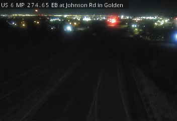 US 6 MP 274.65 EB at Johnson Rd in Golden live camera view