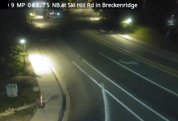 CO 9 MP 86.75 NB at Ski Hill Rd in Breckenridge live camera view