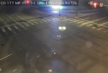 CO-177 MP 1.00 SB at E Dry Creek Rd live camera view
