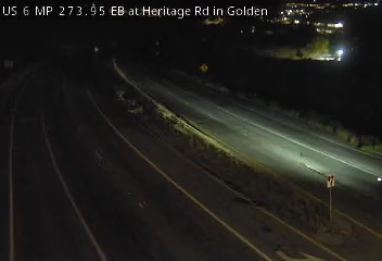 US 6 MP 273.95 EB at Heritage Rd in Golden live camera view