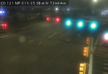 CO-121 MP 19.65 SB at W 72nd Ave live camera view