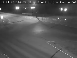 US 24 MP 314.55 WB at Constitution Ave in Colorado Springs live camera view