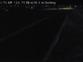 I-76 MP 124.75 EB at US 6 in Sterling live camera view