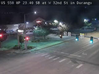 US 550 MP 23.40 SB at W 32nd St in Durango live camera view