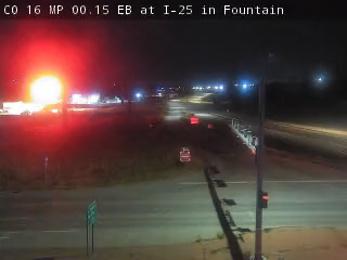 CO 16 MP 0.15 EB at I-25 in Fountain live camera view