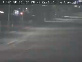 US-160 MP 231.50 EB at Craft Dr in Alamosa live camera view