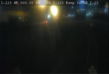 I-225 MP 0.10 SB (2), SB I-225 Ramp to SB I-25 live camera view