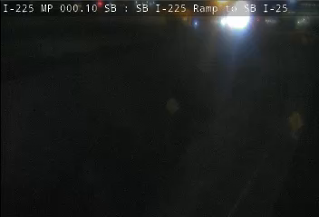 I-225 MP 0.10 SB (1), SB I-225 Ramp to SB I-25 live camera view