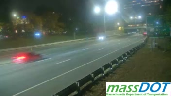 I-90 WB MM127.5 Newton past Ex 127 Newton Corner (West) live camera view