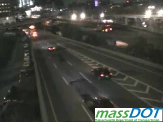 I-93 NB MM16.7 Boston @ Frontage Rd merge (North) live camera view