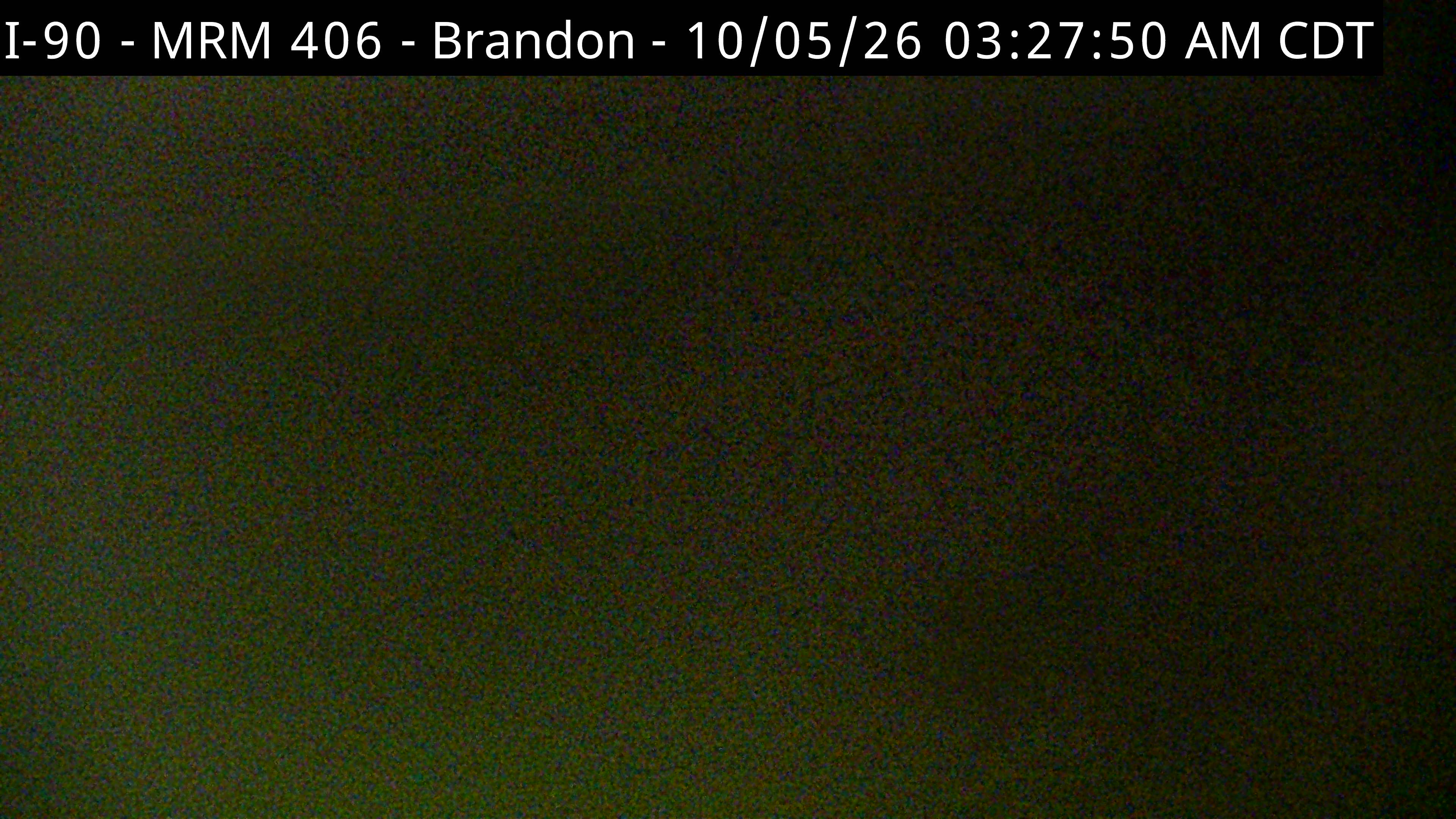 Brandon- I-90 @ MP 406 (South) live camera view