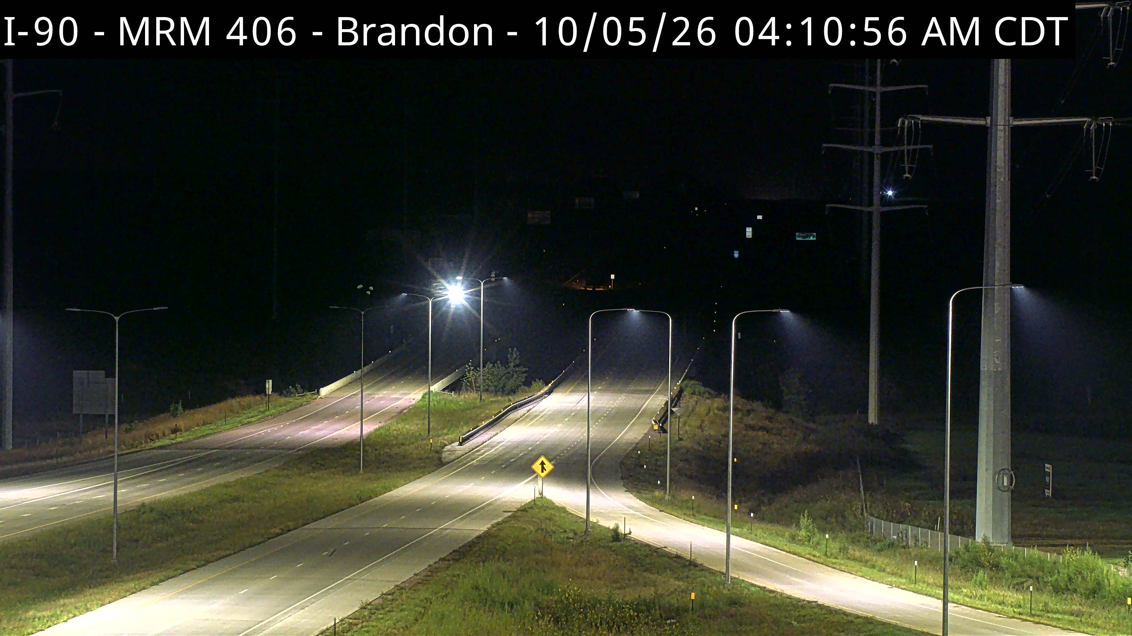 Brandon- I-90 @ MP 406 zoom (2) live camera view