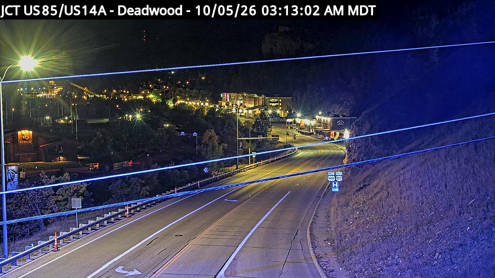 Deadwood - Junction US-85 & US-14A (West) live camera view